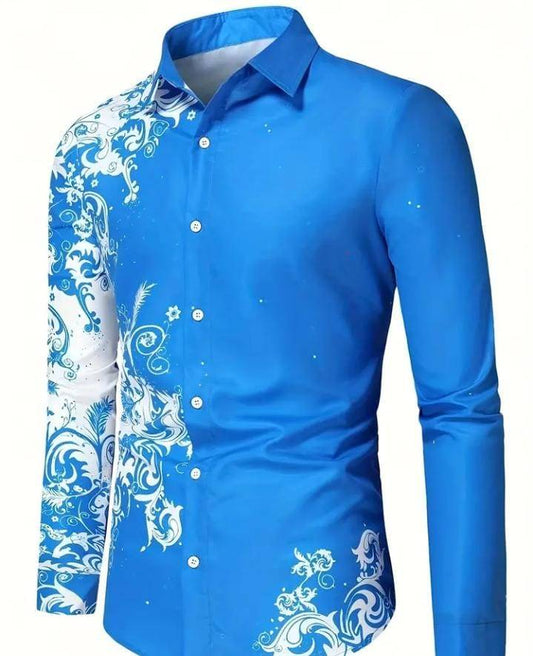 Long Sleeve Printed Shirt