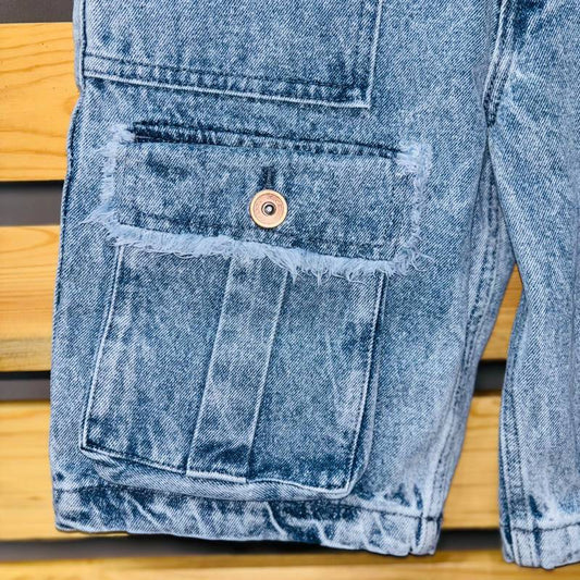Premium Acid Wash Denim Fabric